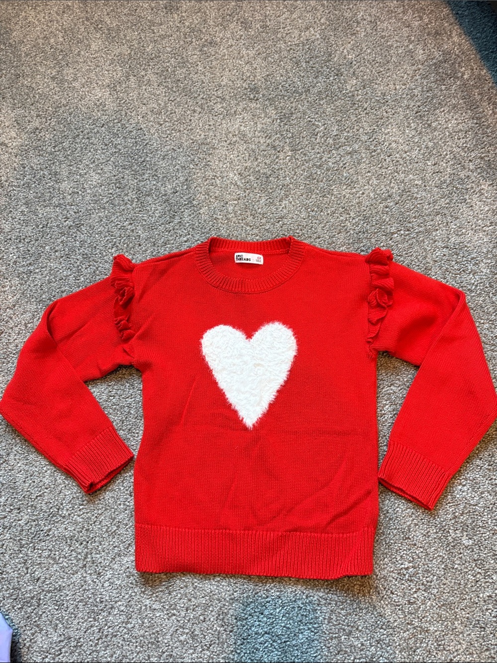 Epic Threads Heart Sweater